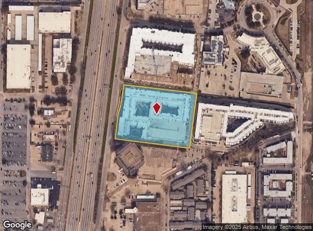  10550 N Central Expy, Dallas, TX Parcel Map