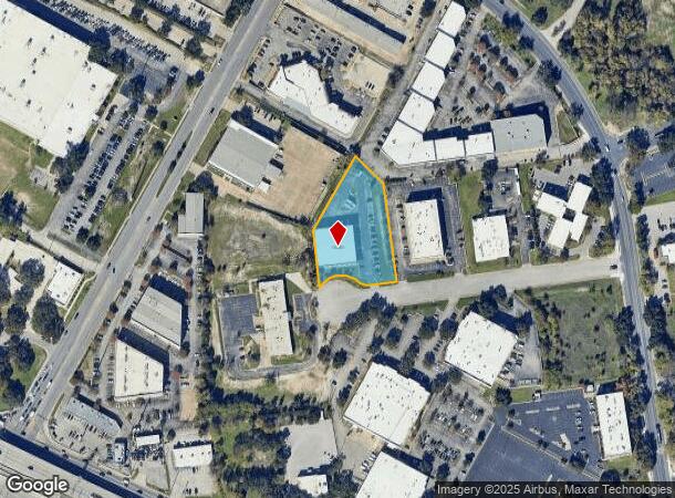 1606 Headway Cir, Austin, TX Parcel Map