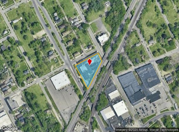  1130 W Grand Blvd, Detroit, MI Parcel Map