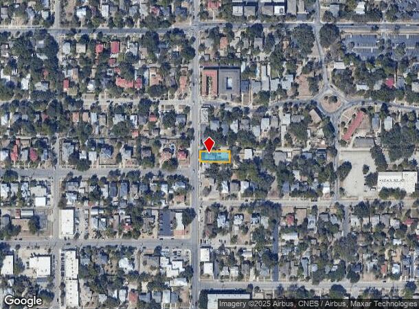  2702 Mccullough Ave, San Antonio, TX Parcel Map