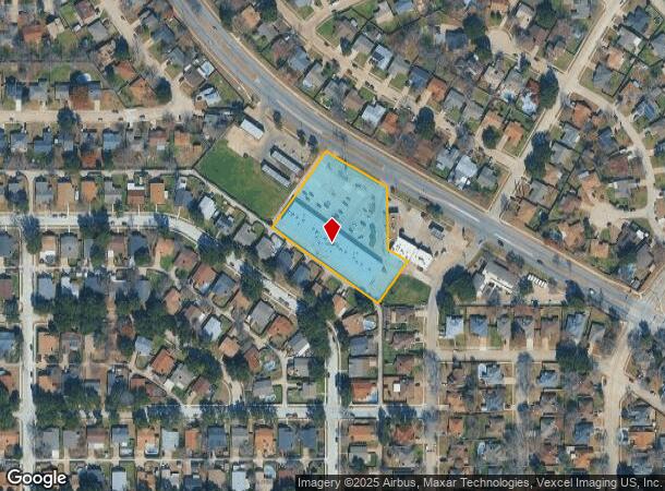 3480 S Carrier Pkwy, Grand Prairie, TX Parcel Map