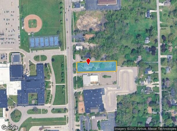  24724 Lahser Rd, Southfield, MI Parcel Map