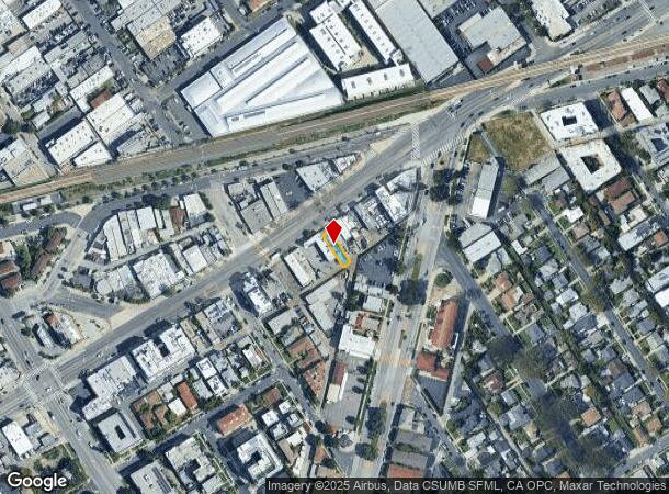  11548 W Pico Blvd, Los Angeles, CA Parcel Map