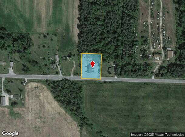  116 W Pinconning Rd, Pinconning, MI Parcel Map