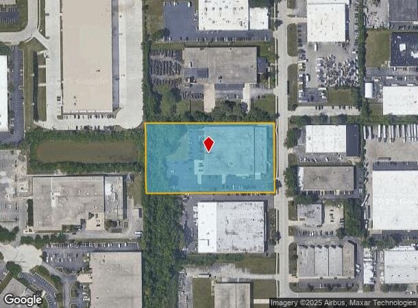 888 N Industrial Dr, Elmhurst, IL Parcel Map