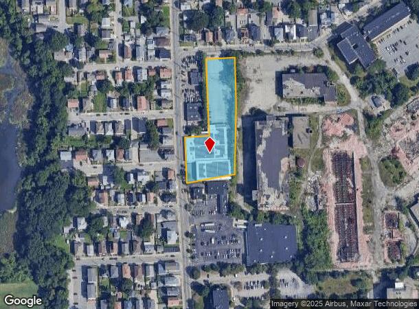  575 Lonsdale Ave, Central Falls, RI Parcel Map