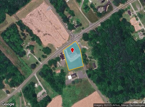 853 Irvington Rd, Kilmarnock, VA Parcel Map