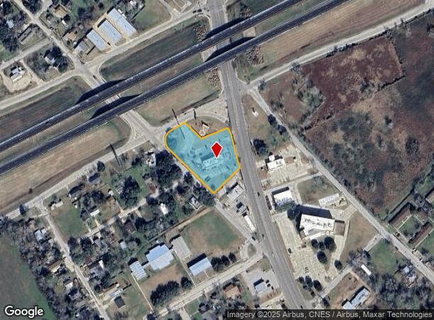 817 N Wells St, Edna, TX Parcel Map