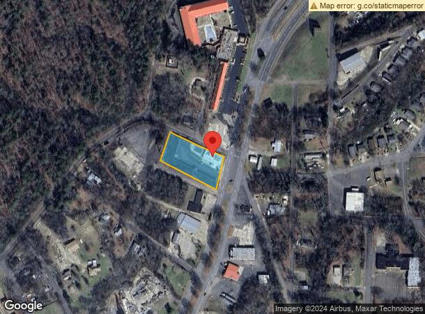  1045 E Grand Ave, Hot Springs National Park, AR Parcel Map