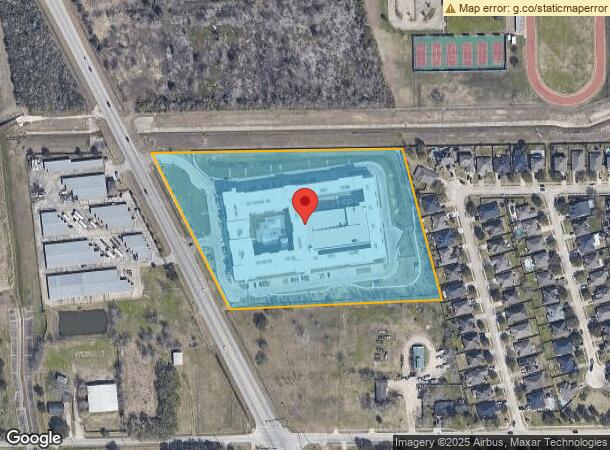  1445 S Egret Bay Blvd, League City, TX Parcel Map