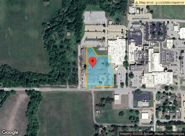  2300 W Iowa Ave, Chickasha, OK Parcel Map