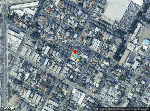  2112 Toberman St, Los Angeles, CA Parcel Map