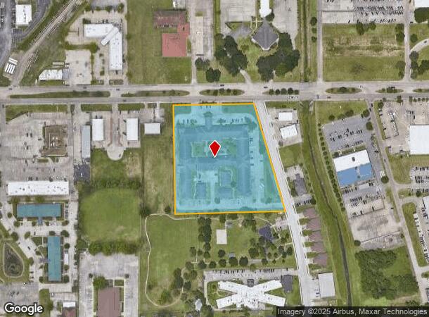  901 W Baker Rd, Baytown, TX Parcel Map