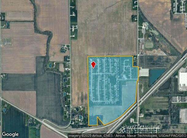 1 Devonshire Dr, Napoleon, OH Parcel Map