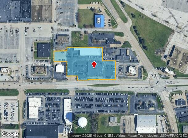  520 W Kimberly Rd, Davenport, IA Parcel Map