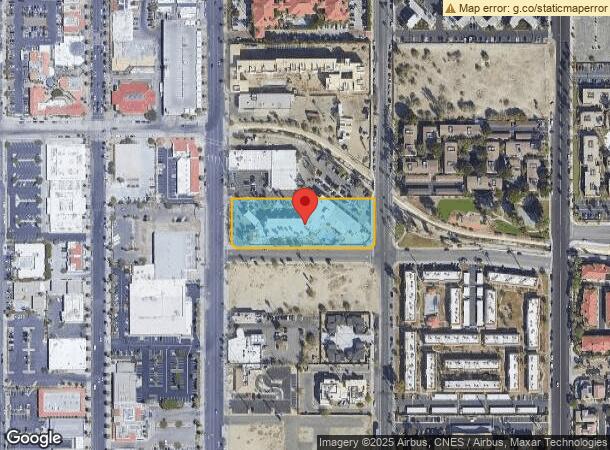  390 S Indian Canyon Dr, Palm Springs, CA Parcel Map