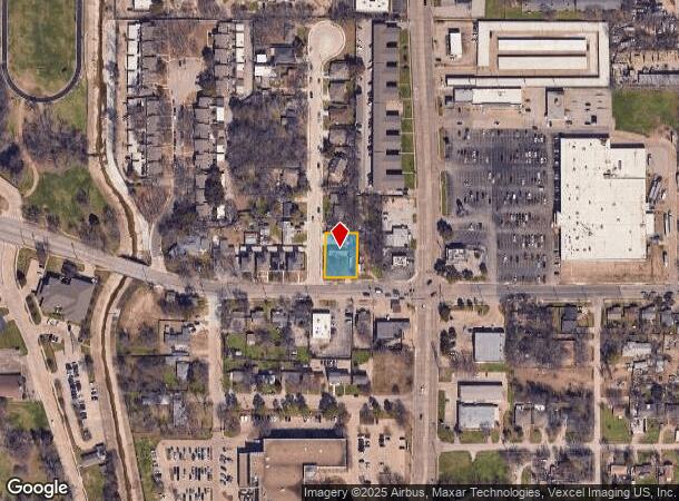  421 W Pioneer Dr, Irving, TX Parcel Map