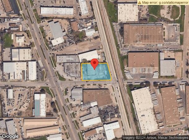  2719 Southwell Rd, Dallas, TX Parcel Map