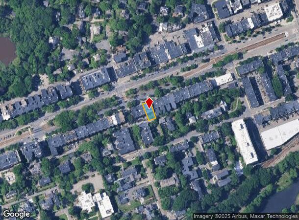  1043 Beacon St, Brookline, MA Parcel Map