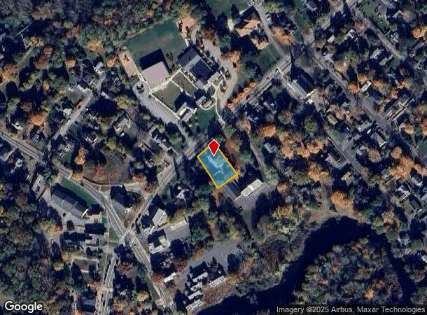 40 Eliot St, Natick, MA Parcel Map