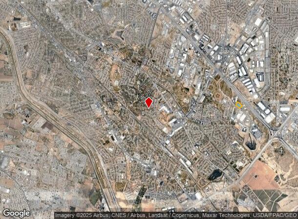  1181 Alza Dr, El Paso, TX Parcel Map