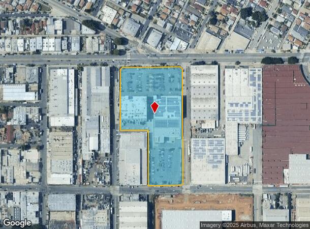 3650 E Olympic Blvd, Los Angeles, CA Parcel Map