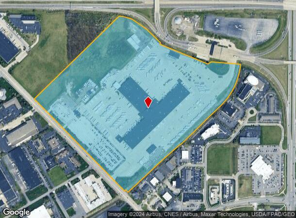  1550 Holland Rd, Maumee, OH Parcel Map