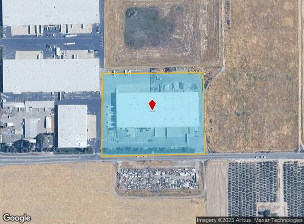 3688 E Central Ave, Fresno, CA Parcel Map