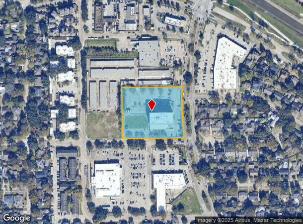  9660 Hillcroft St, Houston, TX Parcel Map