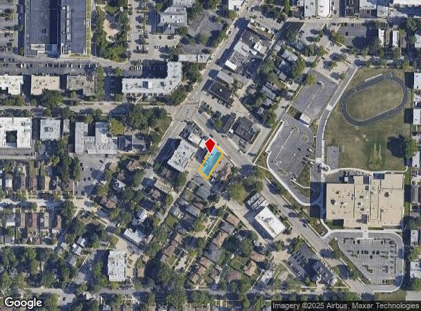  7880 Lincoln Ave, Skokie, IL Parcel Map