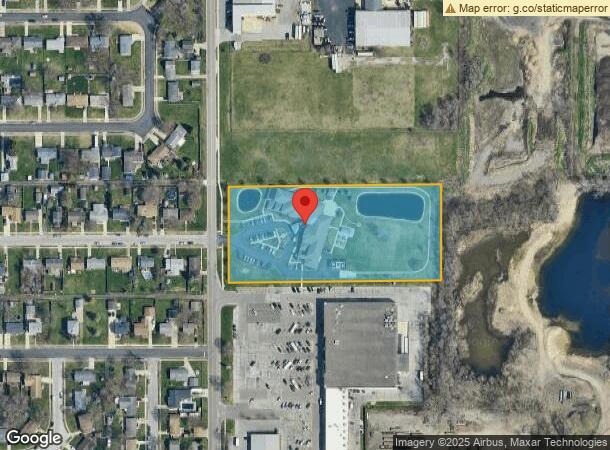  810 S Merrifield Ave, Mishawaka, IN Parcel Map