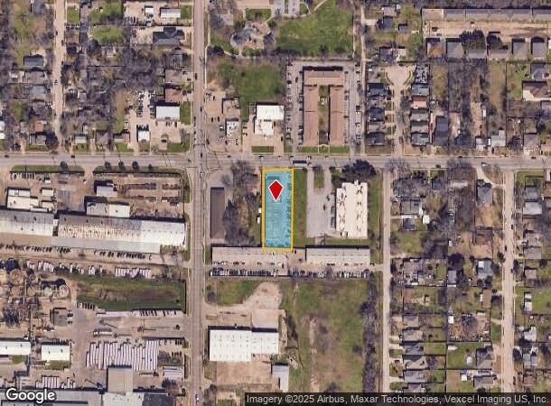 1102 E Pioneer Dr, Irving, TX Parcel Map