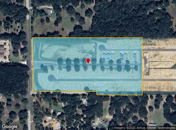  Line Rd, Lady Lake, FL Parcel Map