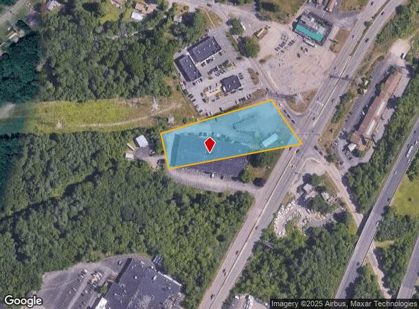 1600 Providence Hwy, Walpole, MA Parcel Map