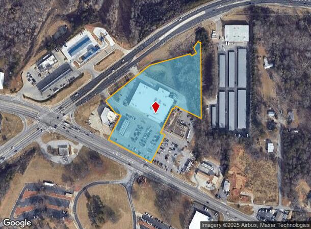 2892 Browns Bridge Rd, Gainesville, GA Parcel Map