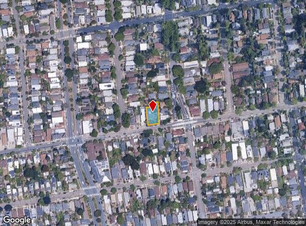 1545 Dwight Way, Berkeley, CA Parcel Map