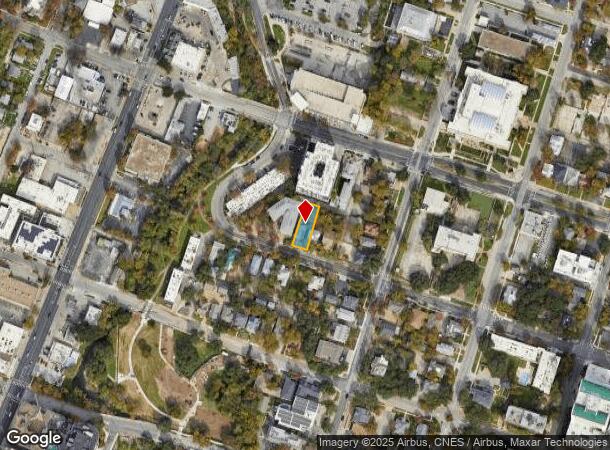  810 W 11Th St, Austin, TX Parcel Map