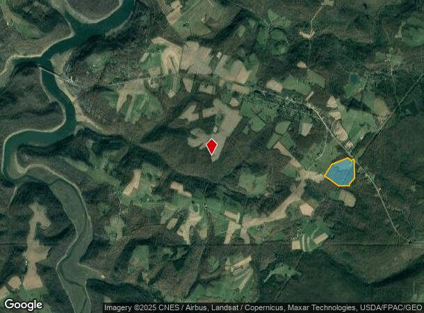  76628 National Pike, Addison, PA Parcel Map