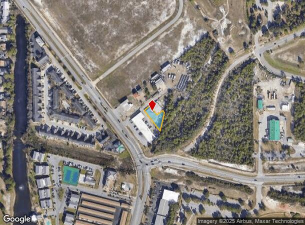  1209 Airport Rd, Destin, FL Parcel Map