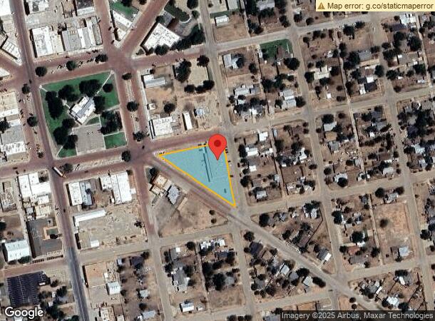  140 E Panhandle St, Slaton, TX Parcel Map