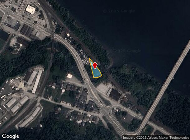 201 E Main St, Monongahela, PA Parcel Map