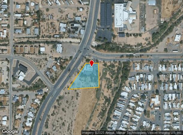 1465 W Silverlake Rd, Tucson, AZ Parcel Map