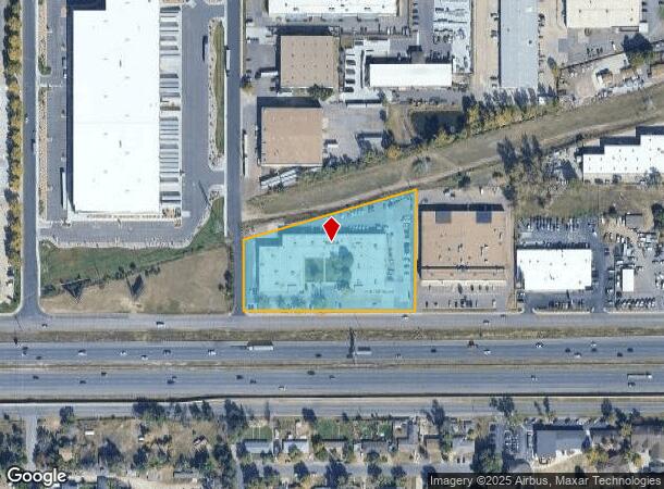  10625 N I 70 Service Rd, Wheat Ridge, CO Parcel Map