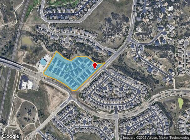  300 Canvas Ridge Ave, Castle Rock, CO Parcel Map