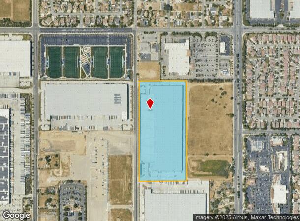 11119 Juniper Ave, Fontana, CA Parcel Map