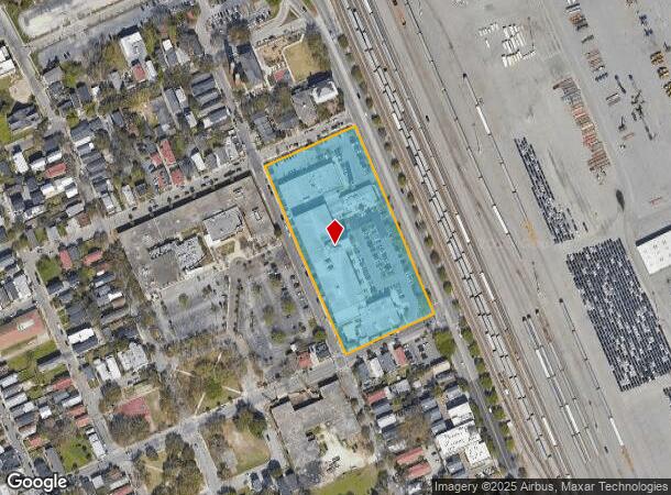 701 E Bay St, Charleston, SC Parcel Map