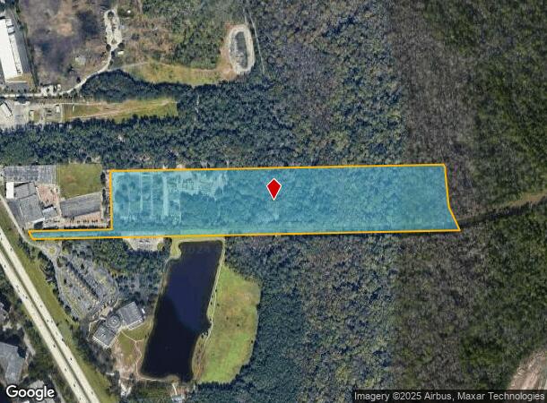  7543 Salisbury Rd, Jacksonville, FL Parcel Map