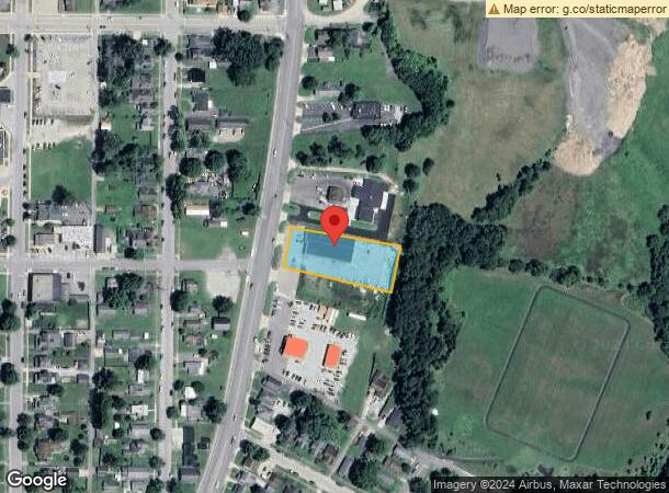  1902 N Park Rd, Connersville, IN Parcel Map