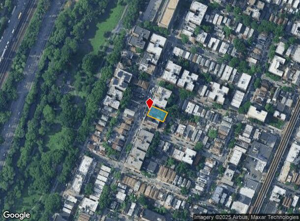  4030 Carpenter Ave, Bronx, NY Parcel Map