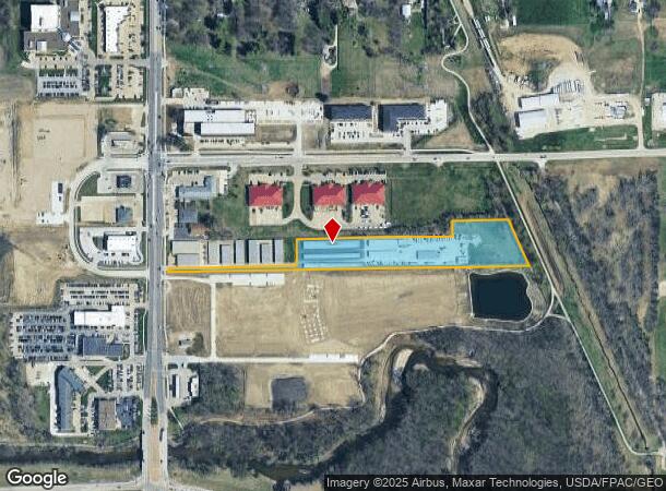 5267 Merle Hay Rd, Johnston, IA Parcel Map